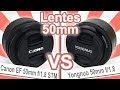 Batalha de Lentes | Canon VS Yongnuo 50mm f/1.8 | Geek'alm