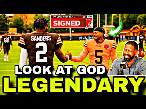 🚨Breaking: Browns Just SHOCKINGLY GIFTED Shedeur Sanders His Former Colorado Teammate Jimmy Horn Jr!