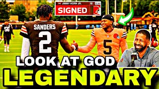🚨Breaking: Browns Just SHOCKINGLY GIFTED Shedeur Sanders His Former Colorado Teammate Jimmy Horn Jr!