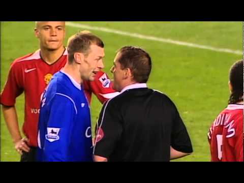 Everton v Manchester United Highlights (2005) Duncan Ferguson