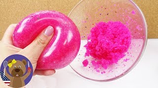 Glibbi Antistress Ball Slime For The Bathtub In An Antistress Ball Experiment