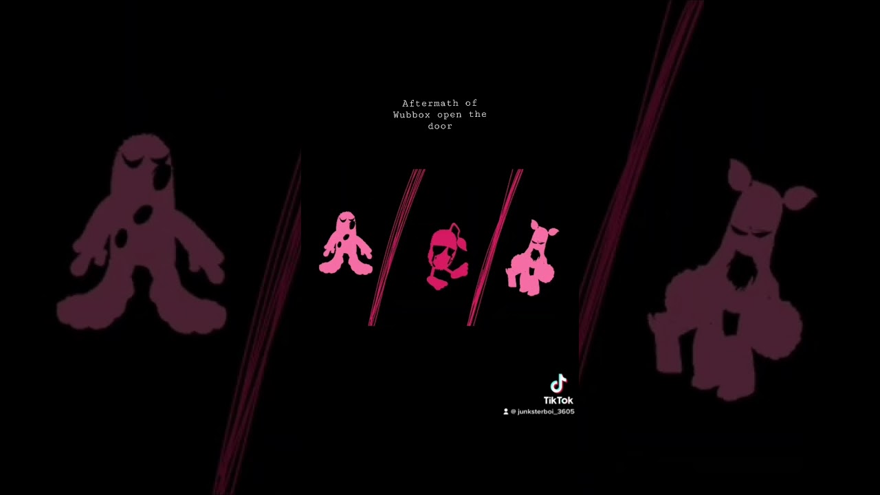 Aftermath of Wubbox open the door 