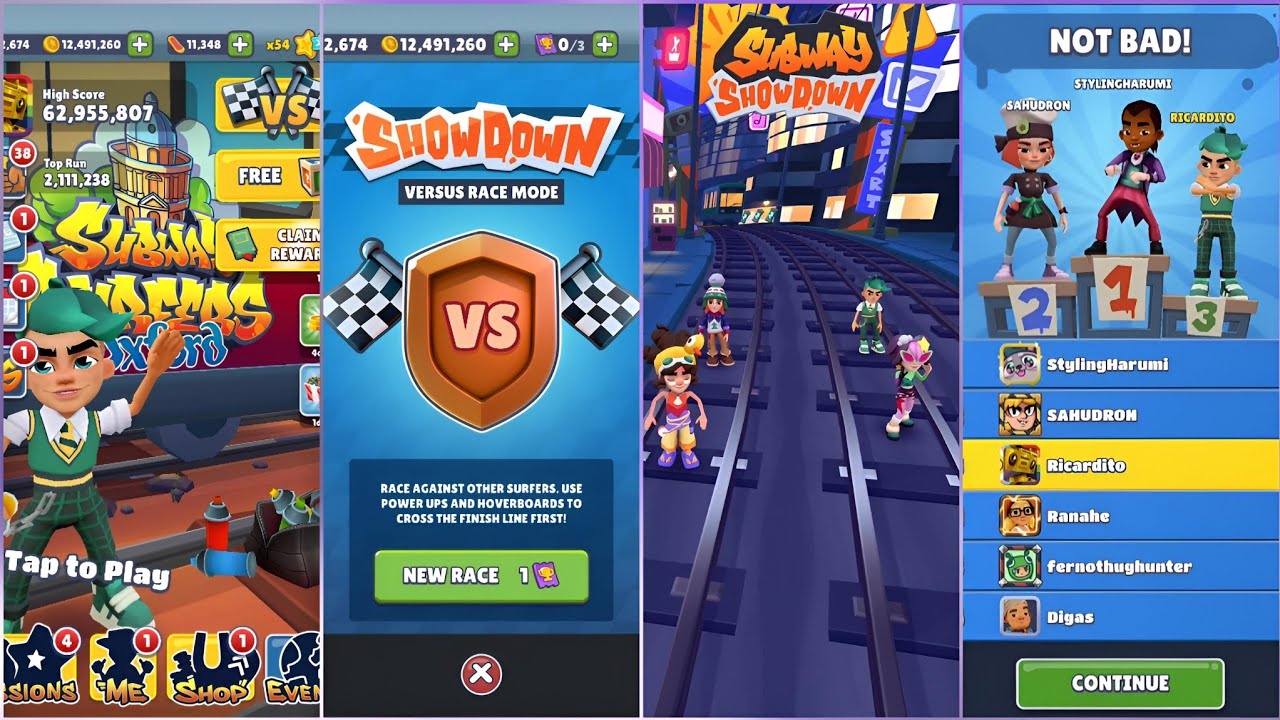 NEW RACE MODE: Subway Surfers Oxford