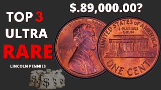 Top 3 Rare Pennies Worth Millions: Hidden Treasures You Need to Find | Most Valuable Pennies!