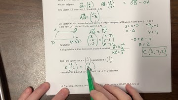 Introducing Vectors for IB Math Analysis and Approaches - Day 3
