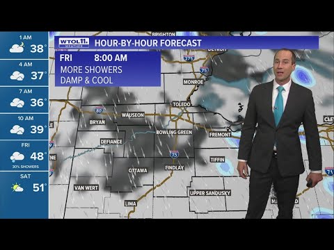 Friday damp, cool with possible light rain | WTOL 11 Weather - YouTube