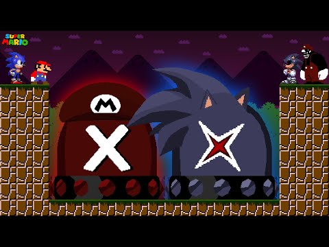 Can Mario and Sonic Press Ultimate MX vs Lord X Switch in New Super Mario Bros Wii?