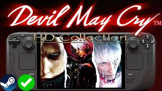 DEVIL MAY CRY HD COLLECTION Steam Deck: Now Fixed On SteamOS!