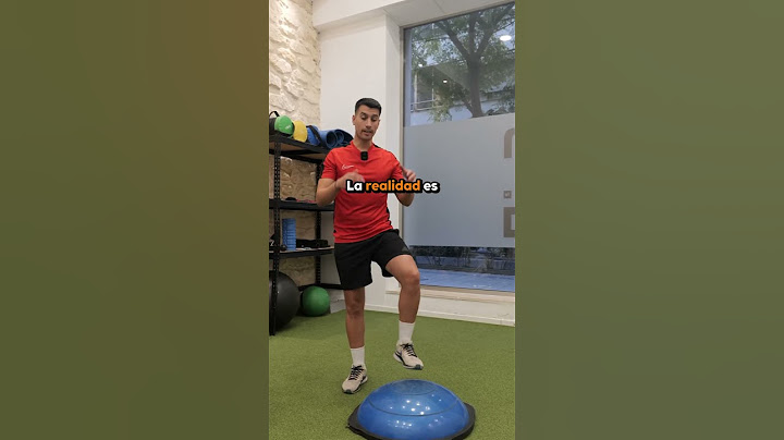Ejercicio propiocepción rodilla