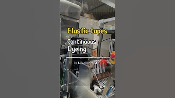 🔥#Elastic-tapes continuous dyeing machine manufacturer in China . Lily in KINWAH +8613549435268