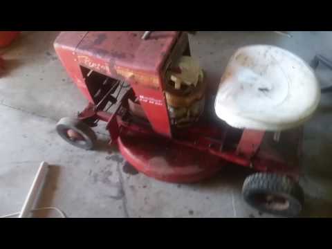 1970s Bradford Pinto mini mower video 1. 1970s Bradford Pinto mini mower video 1.