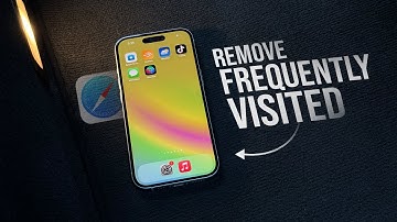 How to Remove Frequently Visited on Safari iPhone (tutorial)
