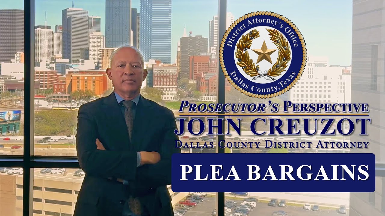 Prosecutor's Perspective-Plea Bargains