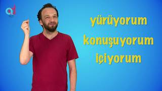 Şimdiki Zaman Continuous Tense Learn Turkish