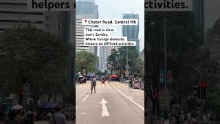 Chater Road, Hongkong every Sunday and Public Holidays! #dayoff #ofwlife #shorts Chater Road, Hongkong every Sunday and Public Holidays! #dayoff #ofwlife #shorts