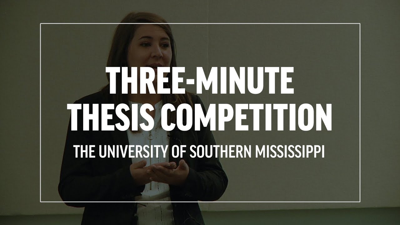 usm 3 minute thesis