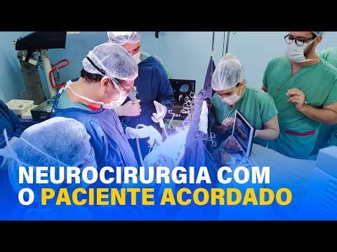 Vídeo: Você está acordado durante uma craniotomia?