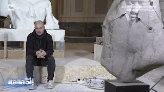Jago e la sua scultura presa a calci a Napoli - ItaliaSì! 09/01/2021