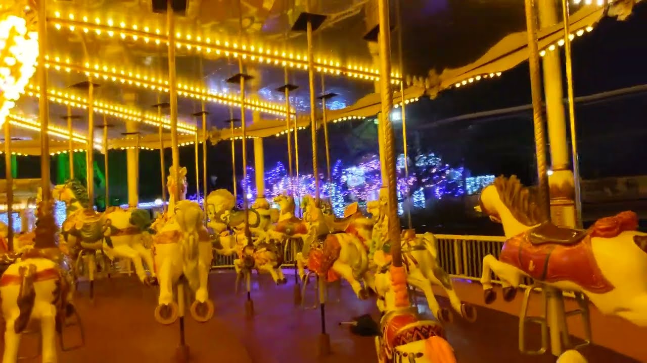 東武動物公園 カルーセルウォーターリリー メリーゴーランド Youtube