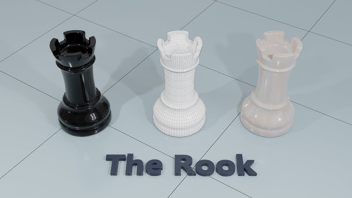 Blender Beginner's Tutorial - Make a Chess Rook 