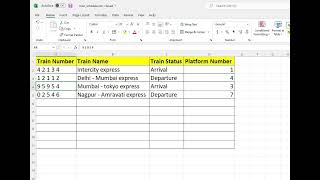 Train announcement app using python