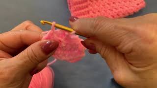 How to crochet a Baby Hat/Blanket using a Bean Stitch/For Beginners/Step by Step