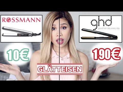 10 Vs 190 Glatteisen Locken Mit Glatteisen Vergleich L Rossmann Ghd L Beautybattle 2 L Kisu Youtube