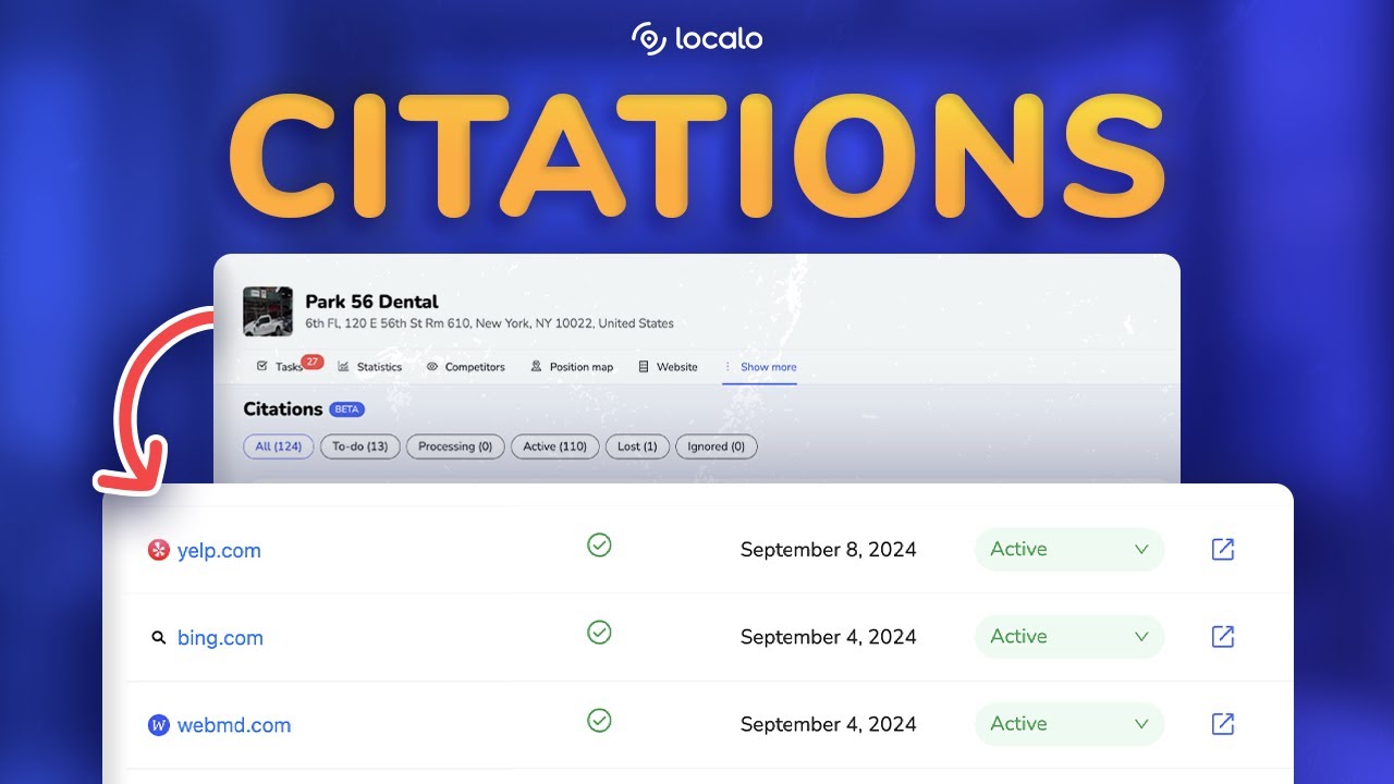 SEO Local - Citation Building: How to Create and Optimize NAP Directories | Localo