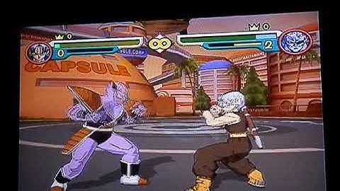 Dragon Ball Z Budokai 2(Gamecube)-Trunks vs Ginyu