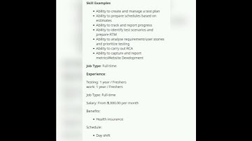 Software Testing Internship#fresher #experienced #youtubeshorts #getemployed #softwaretestingjobs