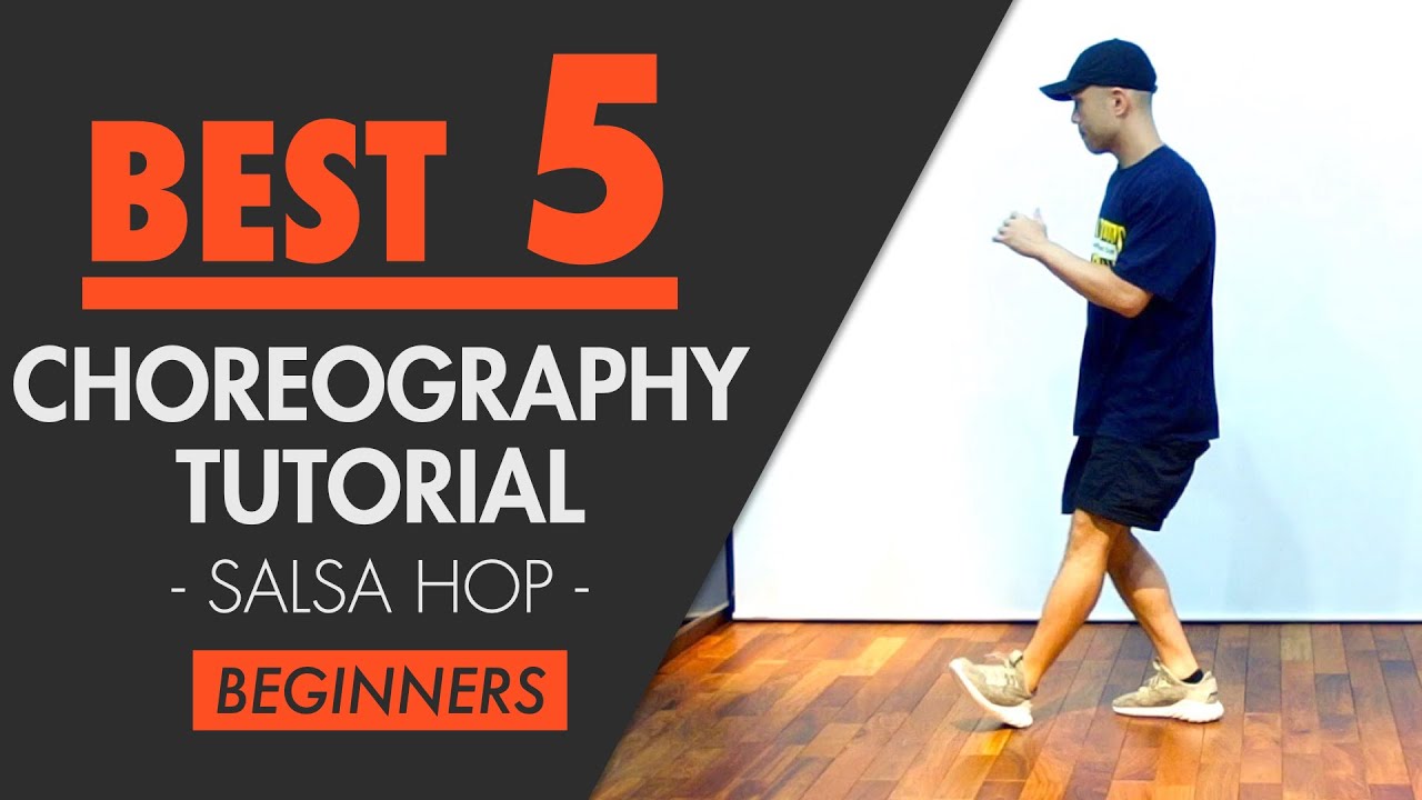 House Dance Basic Steps Choreography Tutorial for Beginners | Salsa Hop