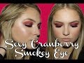 SEXY CRANBERRY SMOKEY EYE