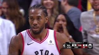 Last 5 mins of 2019 NBA Eastern Conference Final Game 6 Milwaukee Bucks vs Toronto Raptors
