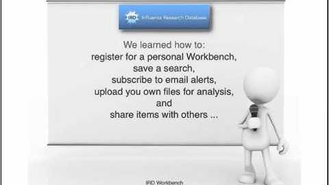 IRD Workbench: 17. Wrap Up/Contact Support