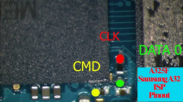 A325F isp pinout, Samsung A32 isp pinout.