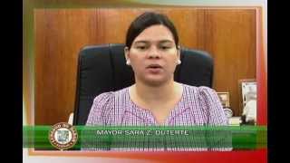 Peace Message of Mayor Sara Duterte