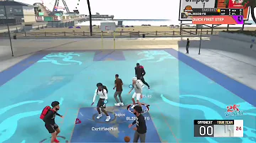 MY FIRST EVER 21-0 ON THE 3s!.....NBA 2K21 PARK GAMEPLAY