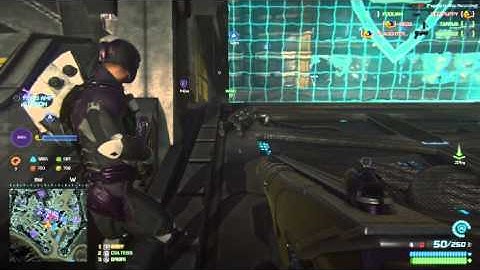 Planet Side 2 Beta Glitch: Man Lies Face Down Instead of Crouching