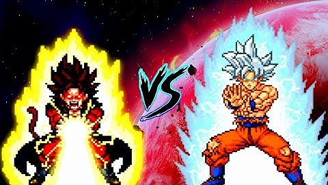 Xeno Vegito SSJ4 V3 OP VS Goku Perfect MUI V2 OP in Jump Force Mugen