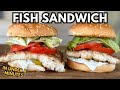 LESS THAN 8 MINUTES for this Super EASY Fish Sandwich