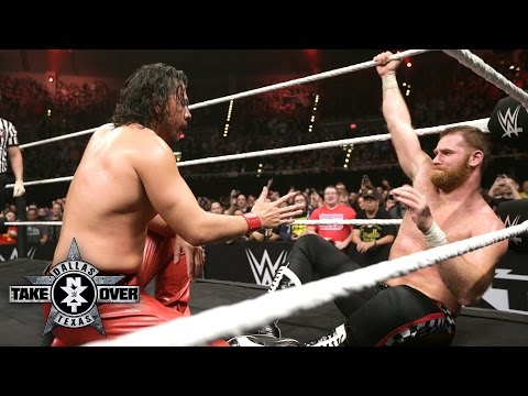 Shinsuke Nakamura and Sami Zayn show each other respect: NXT TakeOver: Dallas on WWE Network