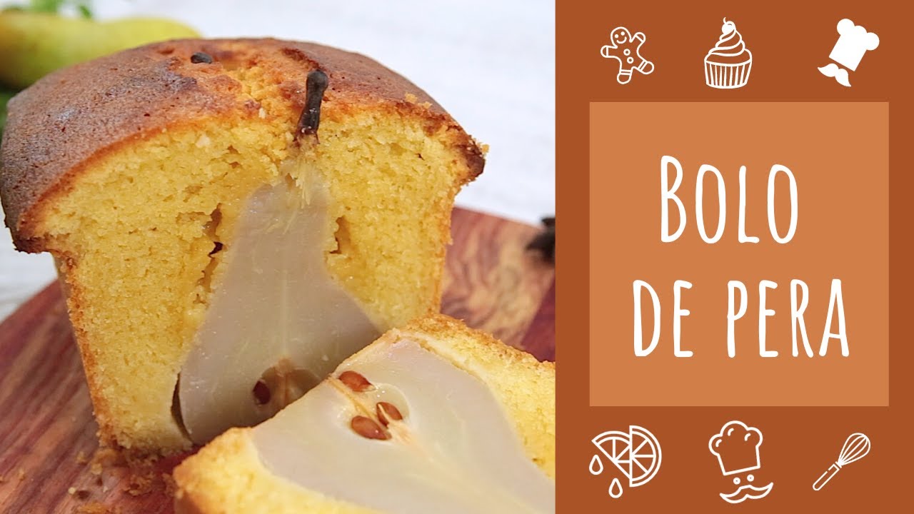 Bolo de pera