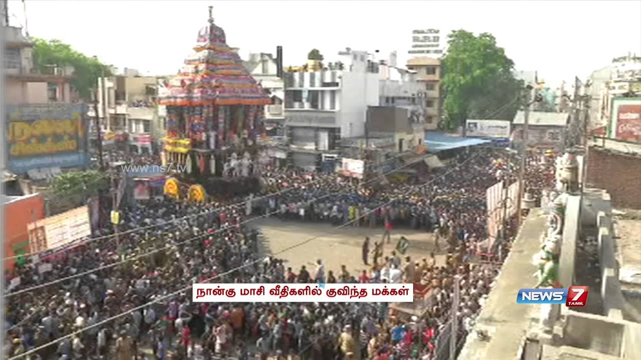 Devotees throng to witness Madurai Meenakshi Amman temple 