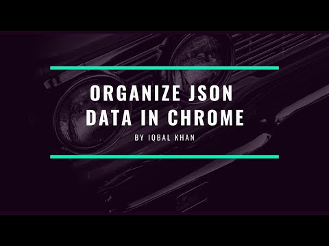 JSONViewer chrome extension-