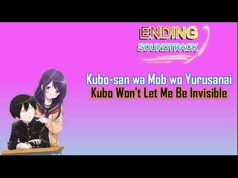 Kubo-san wa Mob wo Yurusanai - Kubo Won't Let Me Be Invisible - Animes  Online