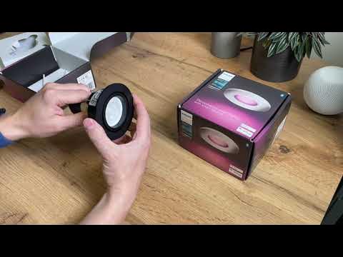 Centura und Xamento: Zwei Einbauspots von Philips Hue - YouTube