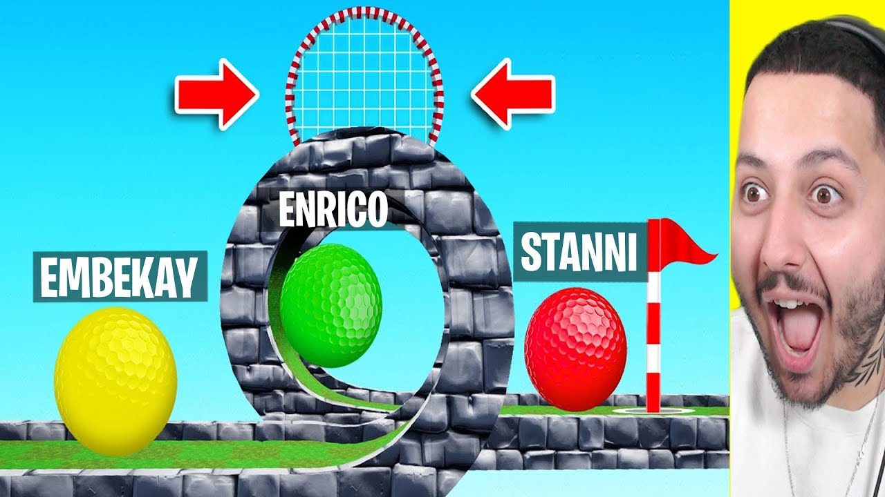 NOOB vs PRO vs HACKER in GOLF IT !!! mit @StandartSkill & @enricoitalia