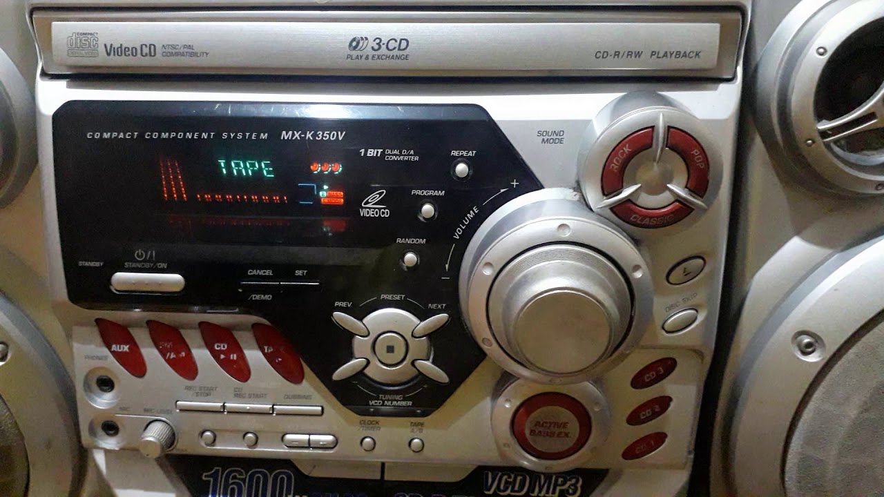 tape compo JVC MX-350V - YouTube