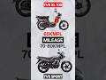 TVS XL 100 vs TVS Sport #tvsxl100 #tvssport #shorts #ytshorts #viral #automobile