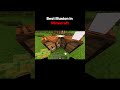 Minecraft Optical Illusion Trick 💀... #minecraft #shorts #gaming #bedrock #funny